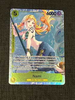 One Piece EB-03 Nami EB03-053 - SR English Heroines Edition - Image 1