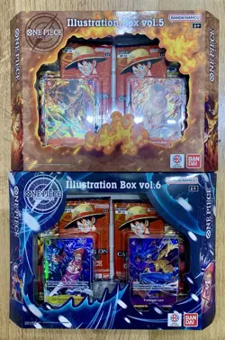One Piece TCG Illustration Box IB05 + IB06 Vol 5 e 6 ENGLISH ENG - Image 1