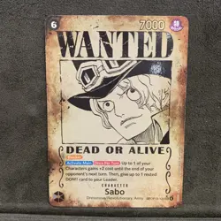 One Piece CCG Sabo (120) (Wanted Poster) - Carrying On His Will (OP13) - Image 2
