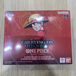 One piece TCG OP-13 ENG Carrying On His Will Booster Box SEALED 1st Print - Image 1
