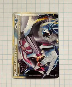 Palkia & Dialga Legend (Top) 101/102 Triumphant Holo Pokemon Card Near Mint - Image 1
