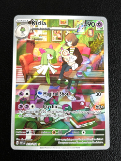 Kirlia Scarlet Violet Holo Illustration Rare Card 212/198 S&V Pokemon TCG - NM - Image 1