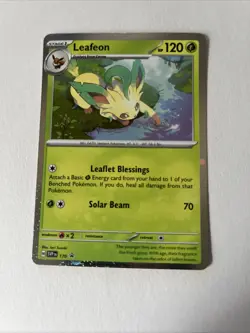 Leafeon 170 Sv: Scarlet & Violet Promo Cards Holo Cosmos Near Mint - Image 1