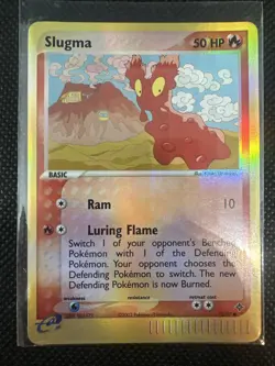 Pokemon Card - Slugma Dragon 72/97 Common Reverse Holo (NM) - Image 1