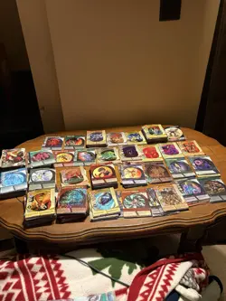 Lot Of Over 300 Bakugan Cards 2000s-Early 2010s Gate & Ability Mix As Is Bends - Image 3