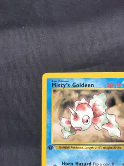 Pokemon Cards: Gym Heroes 1st Edition Rare: Misty's Goldeen 30/132 - Image 2
