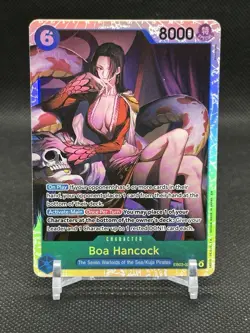 One Piece EB03 7 Card SR Lot - Boa Hancock, Vivi, Uta, Reiju, Koala Dash Pack - Image 2