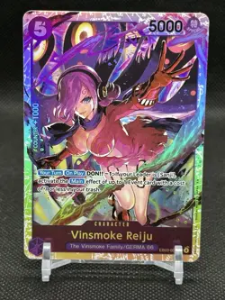 One Piece EB03 7 Card SR Lot - Boa Hancock, Vivi, Uta, Reiju, Koala Dash Pack - Image 4