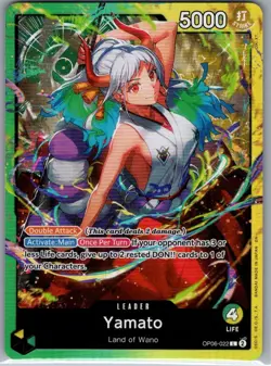 Yamato OP06-022 English Starter Deck 28: GREEN/YELLOW - One Piece Card - NM - Image 1