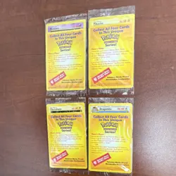Pokemon Sealed Promo Card Packs Warner Bros. Studio Movie Mewtwo Pikachu - Image 1
