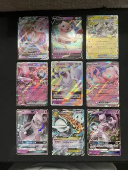 Mewtwo Lot Mew Pokemon Card Collection Lot Full Arts LOT BANGER MEGA TCG Hits - Image 2