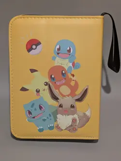 Folder Portable Card Album with Zip - 50 Pages For 400 Cards, Pokemon Etc - Image 2