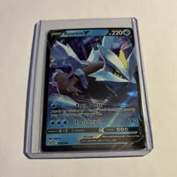 Pokemon Kyurem V Ultra Rare Holo Prize Pack Series 048/196 220 HP Card - Image 1