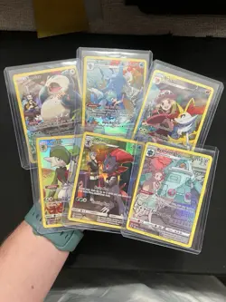 Pokemon Card Collection Lot Full Arts LOT BANGER LOT MEGA TCG Hits - Image 1