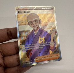 Pokemon Card Caretaker 203/167 Ultra Rare Twilight Masquerade Mint - Image 1