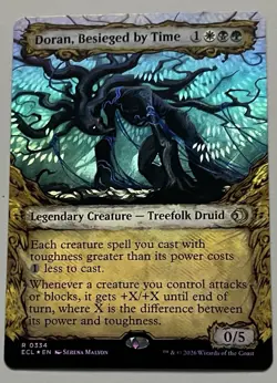 MTG Lorwyn Eclipsed Doran Legendary Creature RARE FOIL #0334 - Image 1