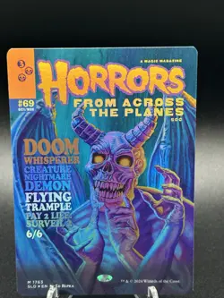 Magic The Gathering Doom Whisperer (Rainbow Foil) Secret Lair Drop - Image 3