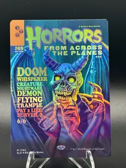 Magic The Gathering Doom Whisperer (Rainbow Foil) Secret Lair Drop - Image 4