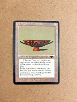 MTG Antiquities Golgothian Sylex - Image 1
