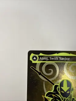 Aang, Swift Savior (Borderless) (Neon Ink Foil) Avatar: The Last Airbender Foil - Image 2