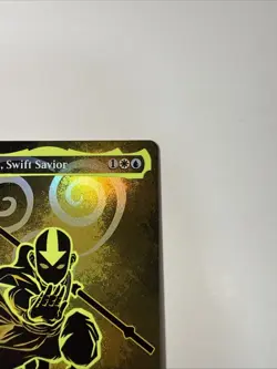 Aang, Swift Savior (Borderless) (Neon Ink Foil) Avatar: The Last Airbender Foil - Image 3