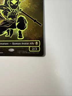 Aang, Swift Savior (Borderless) (Neon Ink Foil) Avatar: The Last Airbender Foil - Image 4