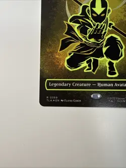 Aang, Swift Savior (Borderless) (Neon Ink Foil) Avatar: The Last Airbender Foil - Image 5