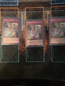 Yu-Gi-Oh Dominus Impulse MP25-EN116 Prismatic Secret Rare NM Playset - Image 1