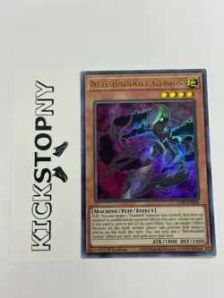 Yu-Gi-Oh! Nehshaddoll Genius GFTP-EN006 1st Ed NM Pack Fresh In Top Loader - Image 1