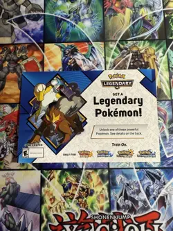 POKEMON Legendary Code Card (Expired) 2017 Entei Suicune Raikou Sun Moon Promo - Image 1