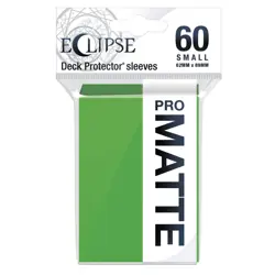60 Ultra Pro Matte Eclipse Lime Green Small Card Sleeves Deck Protectors tcg - Image 1