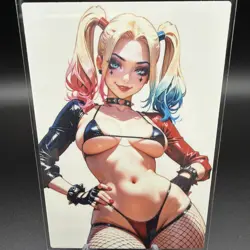 Harley Quinn Anime Waifu Card Doujin ACG Goddess Holo - Image 2