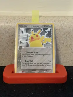 Pokemon Pikachu TCG Delta Species Holo Black Star Promo Card 35 NM - Image 1