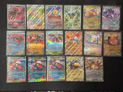 Pokemon Ascended Heroes 17 Card Lot - Mega Attack Illustration Rares CLEAN CARDS - Image 1