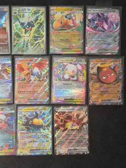 Pokemon Ascended Heroes 17 Card Lot - Mega Attack Illustration Rares CLEAN CARDS - Image 3