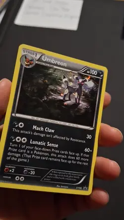 Pokemon TCG Umbreon XY XY96 Holo Promo Card MP Condition - Image 2