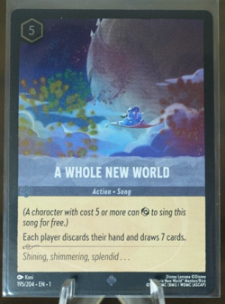 Lorcana A Whole New World NM Cold Foil The First Chapter - Image 1