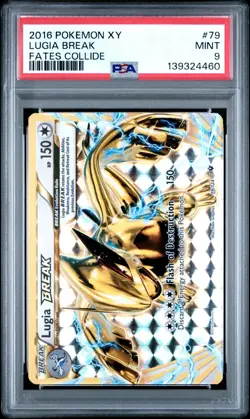 PSA 9 Lugia BREAK #79 - Fates Collide Pokemon Card - Pokemon TCG - Image 1