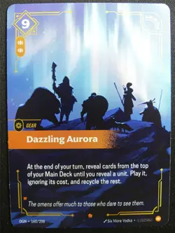 Dazzling Aurora 160/298 Epic Rare Foil - OGN - Riftbound Card #2CX - Image 1