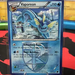 Pokemon Vaporeon Team Plasma 20/116 Plasma Freeze Uncommon Regular English Card - Image 1