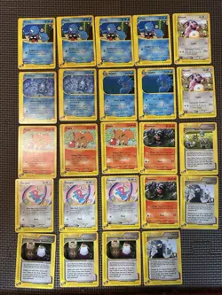 Pokemon Expedition Base Set Card Lot Horsea Tentacool Seadra Miltank Vulpix NM - Image 1