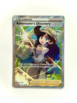Adventurer's Discovery TG23/TG30 Lost Origin Trainer Gallery Pokemon Card - Image 1