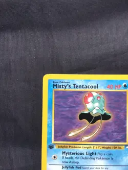 Pokemon Cards: Gym Heroes 1st Edition Rare: Misty's Tentacool 32/132 - Image 2