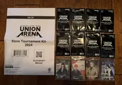 Union Arena Store Tournament Kit 2024 8 Action Point Card Pack Winner Cards - Image 1