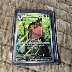 Pokemon TCG Vivillon 193/191 Surging Sparks Holo Card - Image 1
