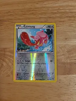 Lickitung 78/111 - LP XY Furious Fists - Pokemon 2014 Common TCG Card (B) - Image 1