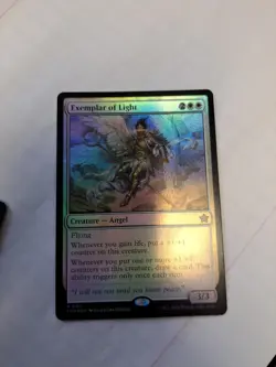 MTG: Exemplar of Light (Foil) (LP): Foundations - Image 1
