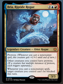 MTG Bria, Riptide Rogue - Bloomburrow #379 - Foil - Image 1