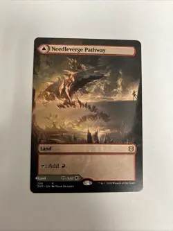 Needleverge Pathway Borderless Nonfoil Zendikar Rising MTG - Image 1