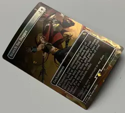 MTG Final Fantasy Commander Search for Dagger Enchantment RARE FOIL #0459 - Image 2